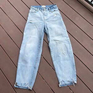 Light Wash Frame Jeans